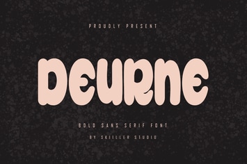 Deurne - Bold Sans Serif Font