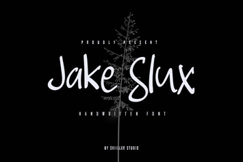 Jake Slux - Handwritten Font