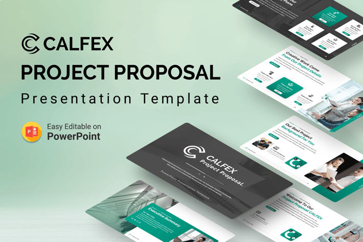 Calfex – Project Proposal PPT Template