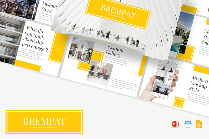 Brempat - Powerpoint/Google Slides/Keynote Templat