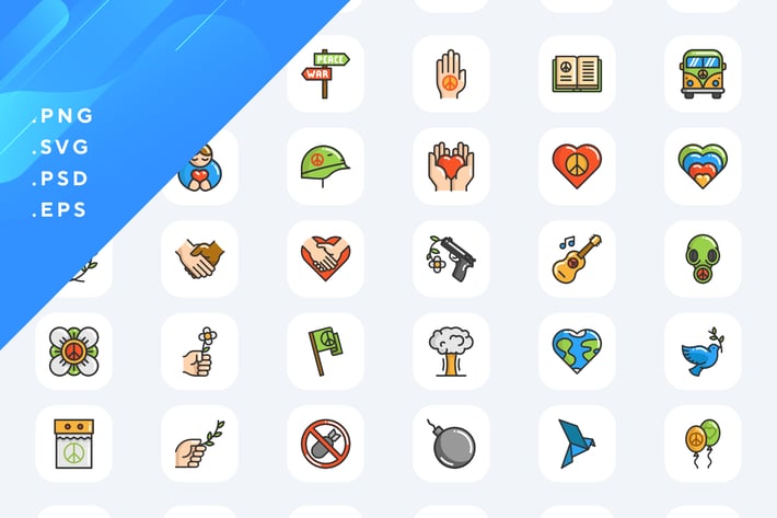 Pacifism Icons