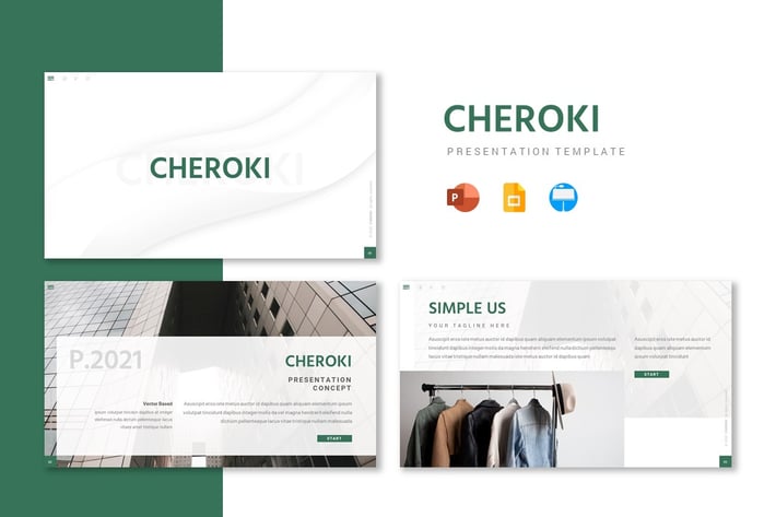 Cheroki - Presentation Template
