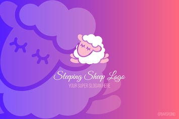 Sleeping Sheep Logotype