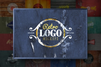 Retro Logo Mockups