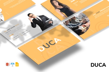 Duca - Powerpoint / Google Slides / Keynote