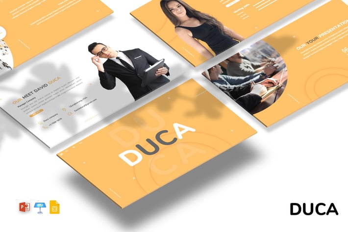 Duca - Powerpoint / Google Slides / Keynote