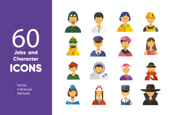Jobs and Character Icons