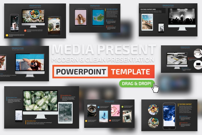 Media Powerpoint Presentation Template
