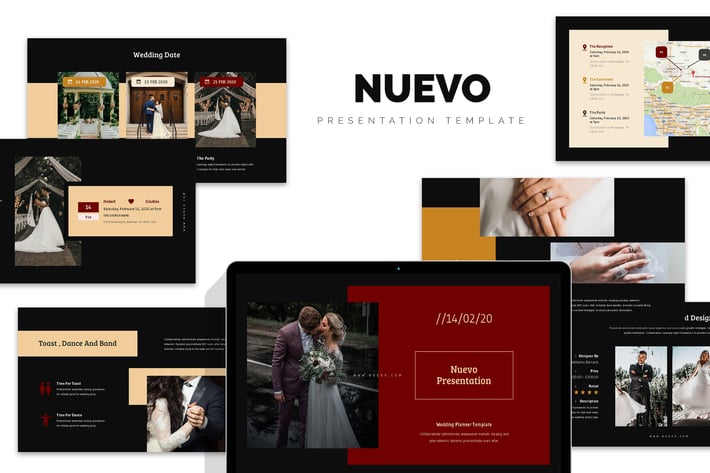 Nuveo : Wedding Planner and Organizer Keynote