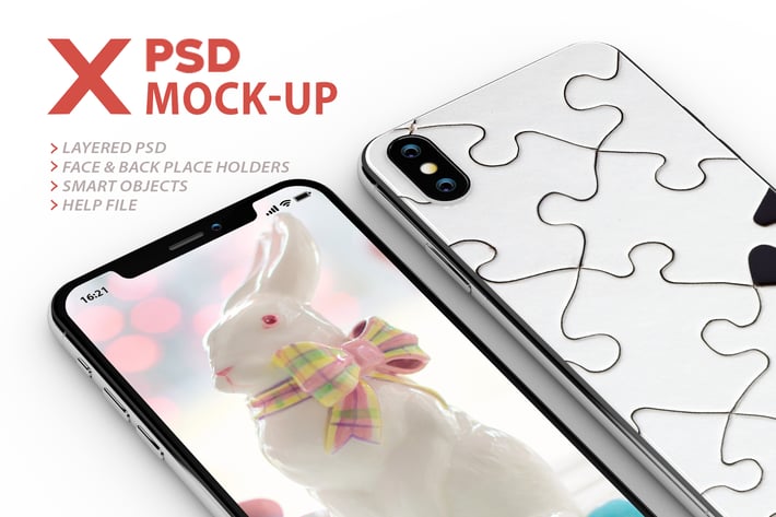 PhoneX PSD Mock-Up