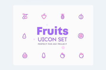 UICON Fruits & Vegetables Icons