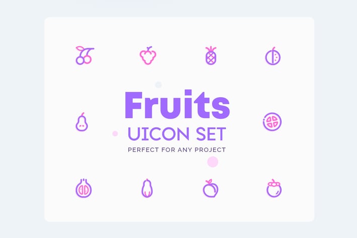 UICON Fruits & Vegetables Icons