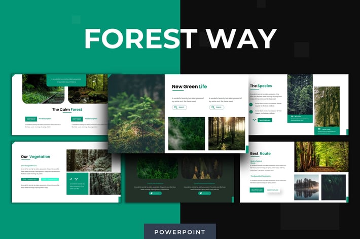 Forest Way - Keynote Template