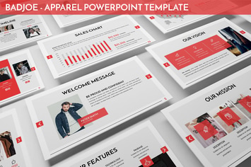 Badjoe - Apparel Powerpoint Template