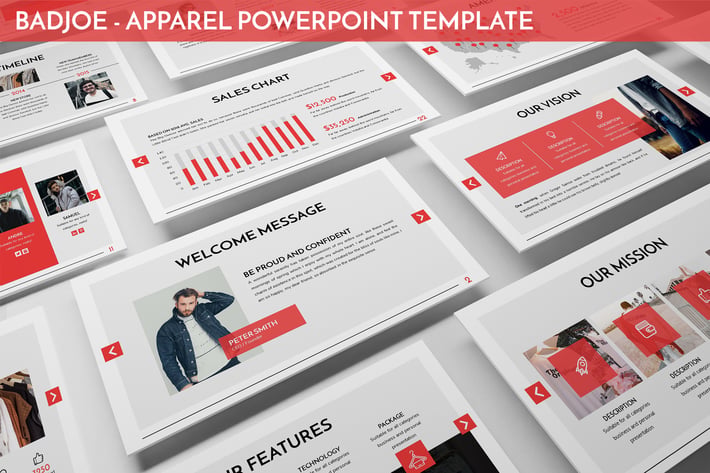 Badjoe - Apparel Powerpoint Template