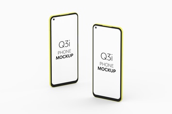 Q3i Phone Mockup