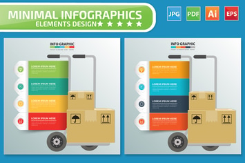 Cargo Infographics Design
