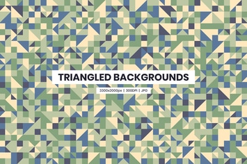 22 Triangled Background