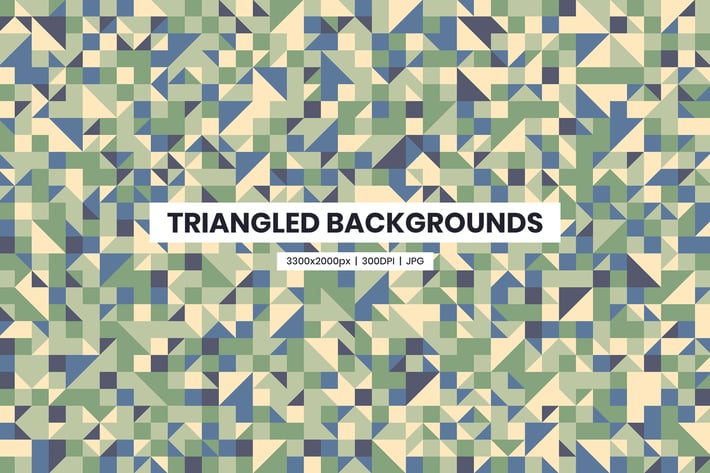 22 Triangled Background