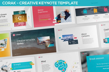 Corak - Creative Keynote Template