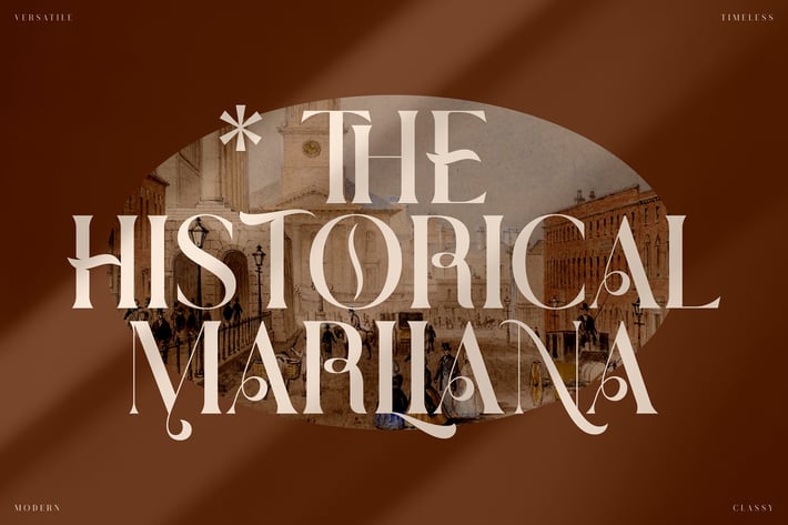 The Historical Marliana Classy Serif