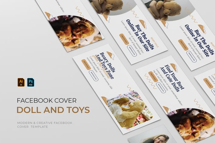 Doll And Toys Zone | Facebook Cover