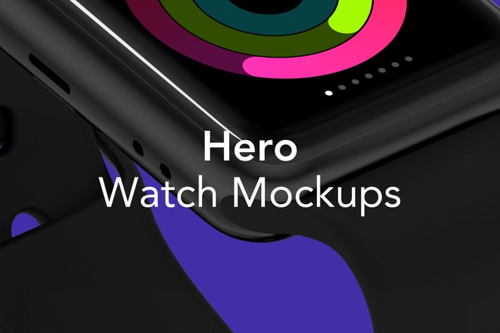HERO Watch Mockups