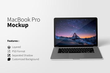 Elegant MacBook Mockup