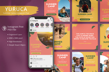 Yuruca - Summer Camp Instagram Post