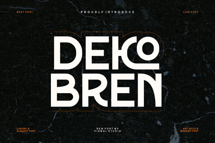 Deko Bren - Modern & Elegant Font