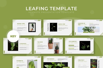 Leafing - Keynote Template