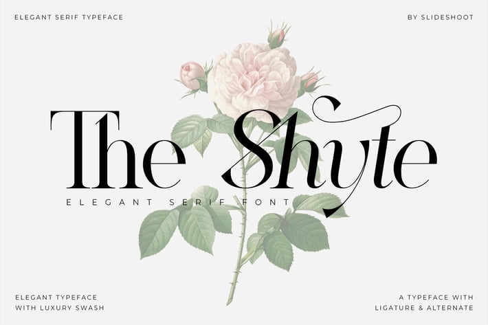 The Shyte Serif Font