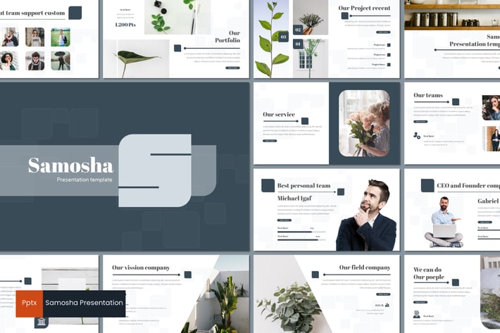 Samosha - Powerpoint Template