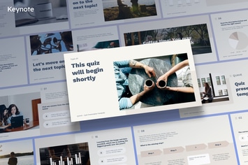 Quave - Quiz Keynote Template