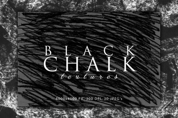 Black Chalk Textures 2
