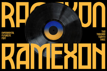 Ramexon - Experimental Futuristic Fonts