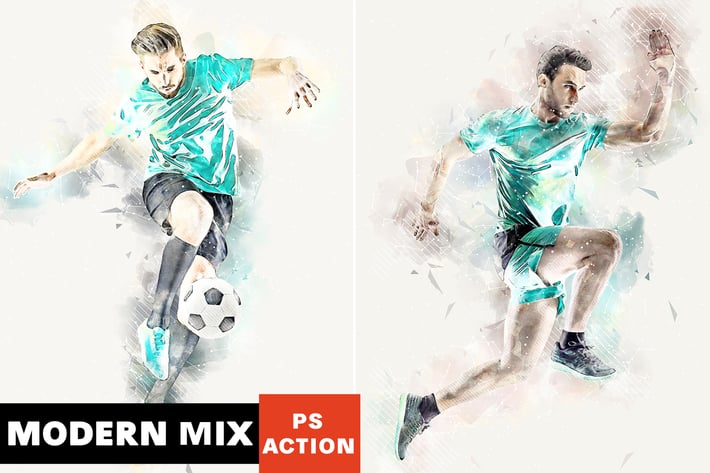 Modern Mix Photoshop Action