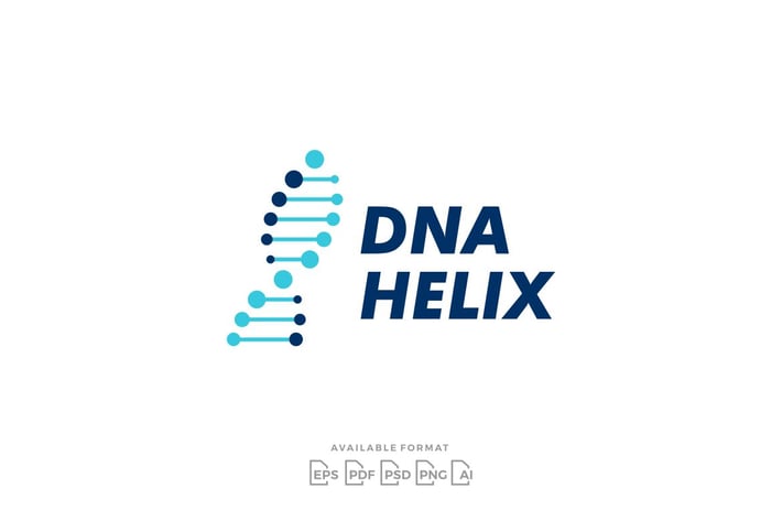 DNA Helix Strain Logo