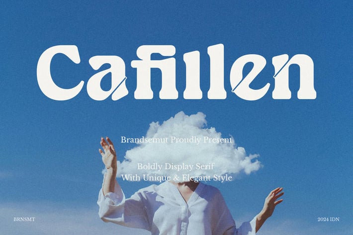 Cafillen - Boldly Display Serif