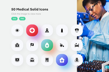 Medical Solid Icons