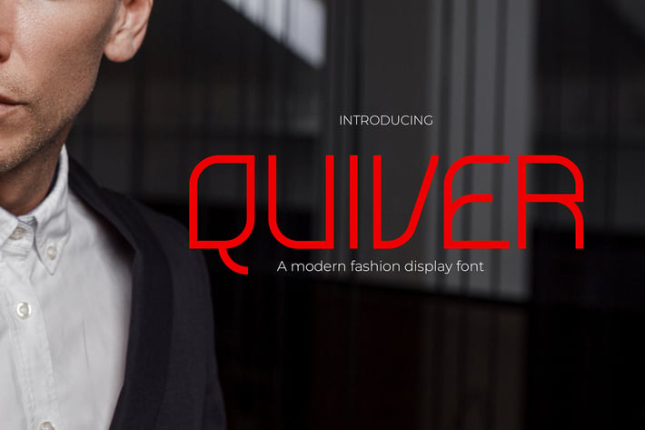 Quiver - Modern Futuristic Fashion Font