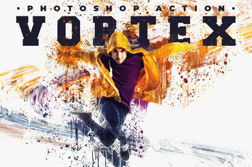 Vortex - Artistic Photoshop Action