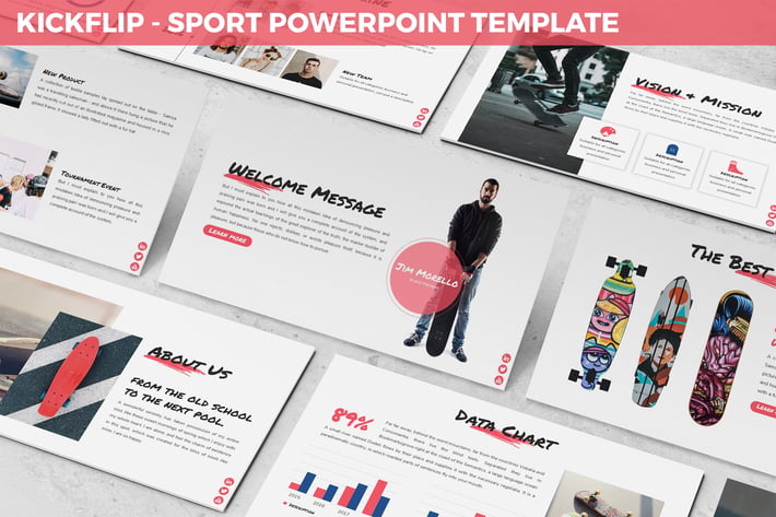 Kickflip - Sport Powerpoint Template