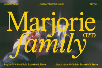 Marjorie Serif + Italic Font Family