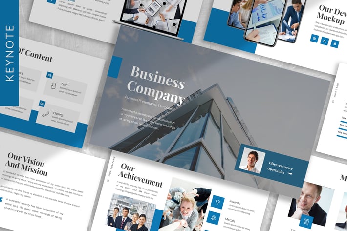 Busyness - Business Keynote Template