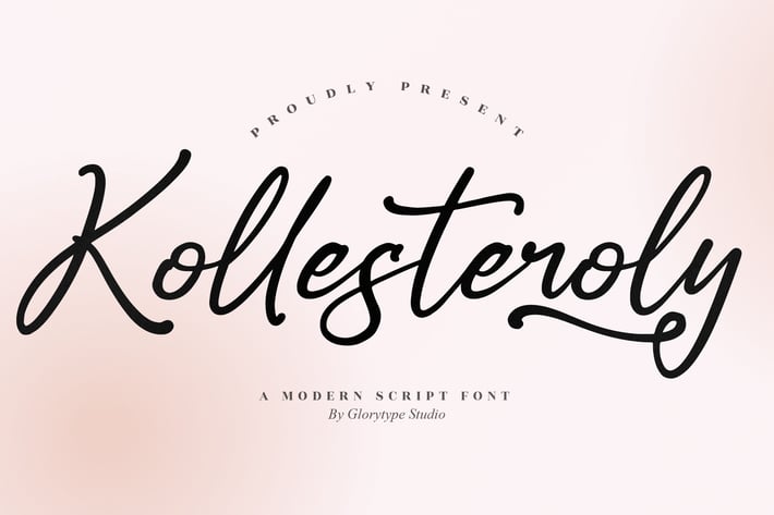 Modern Script Font