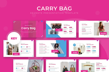 Carry Bag - Keynote Template