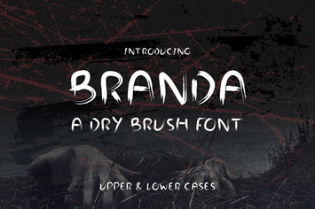 Branda - Dry Brush Web Font