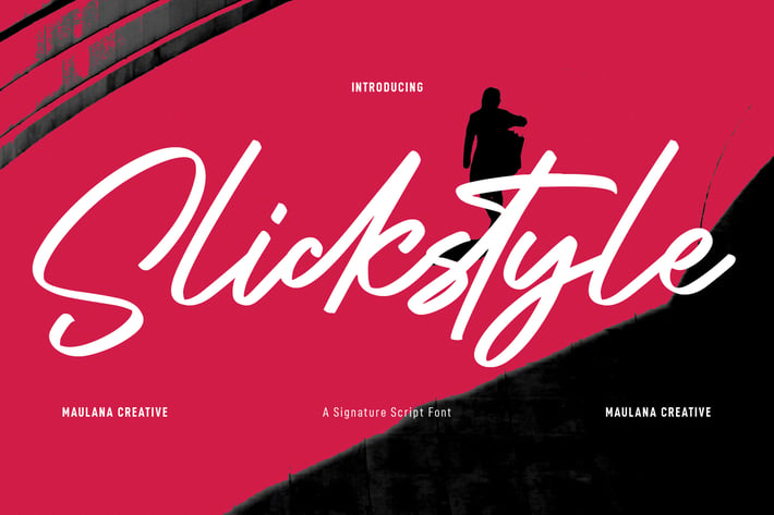 Slickstyle Signature Script Font