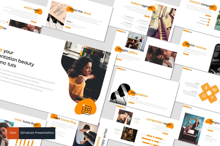 Slimetuts - Powerpoint Template